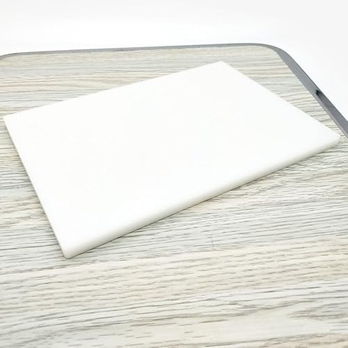 2 placas de plástico PP de 7.5 x 5.5 x 0.3 pulgadas para trabajos de perforación, protección de los punzones y la placa inferior de la herramienta