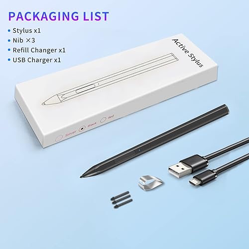 Miniatura 6 de Lápiz óptico para Microsoft Surface Pro876543X Surface LaptopBookStudio Surface 3GoGo2Go3, sensibilidad a la presión 4096, accesorio magnético,