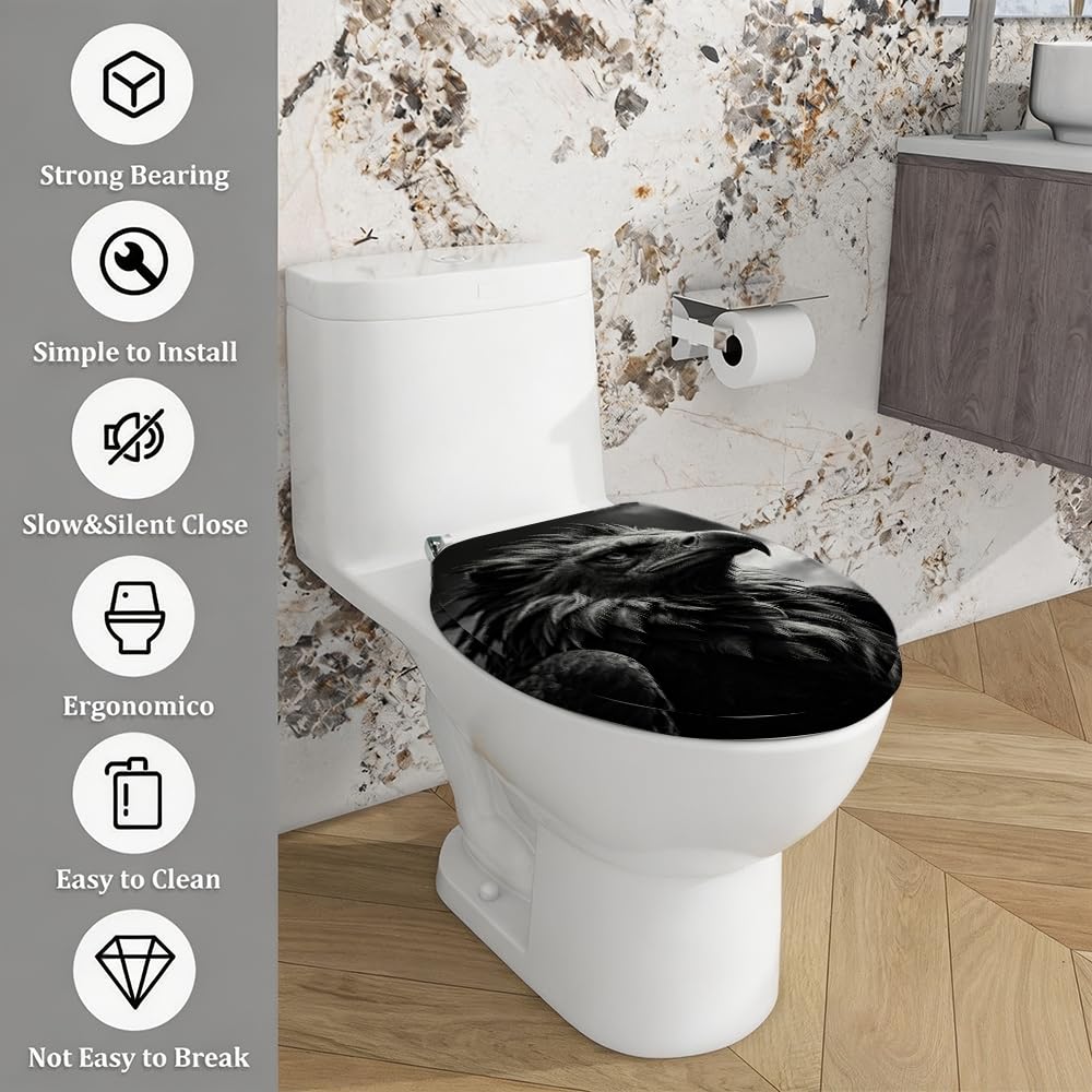 Sedile WC A8, adattamento standard per bagno