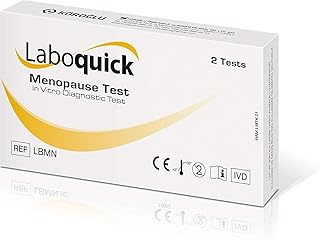 Laboquick Menopause Test Kit for Women -2 Test Pack, FSH Hormone Detection, Self-Check, Pre-Menopause & Early Detection, Home Menopause Hormone Test Kit