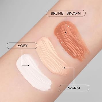 Luvie Glow Mushroom Head Foundation Cushion,Full Coverage & Moisturizing CC Cream,Luvie Glow Makeup-Moisturizing Concealer,Long-Lasting & Brightens,Breathable Foundation for All Skin (Warm)