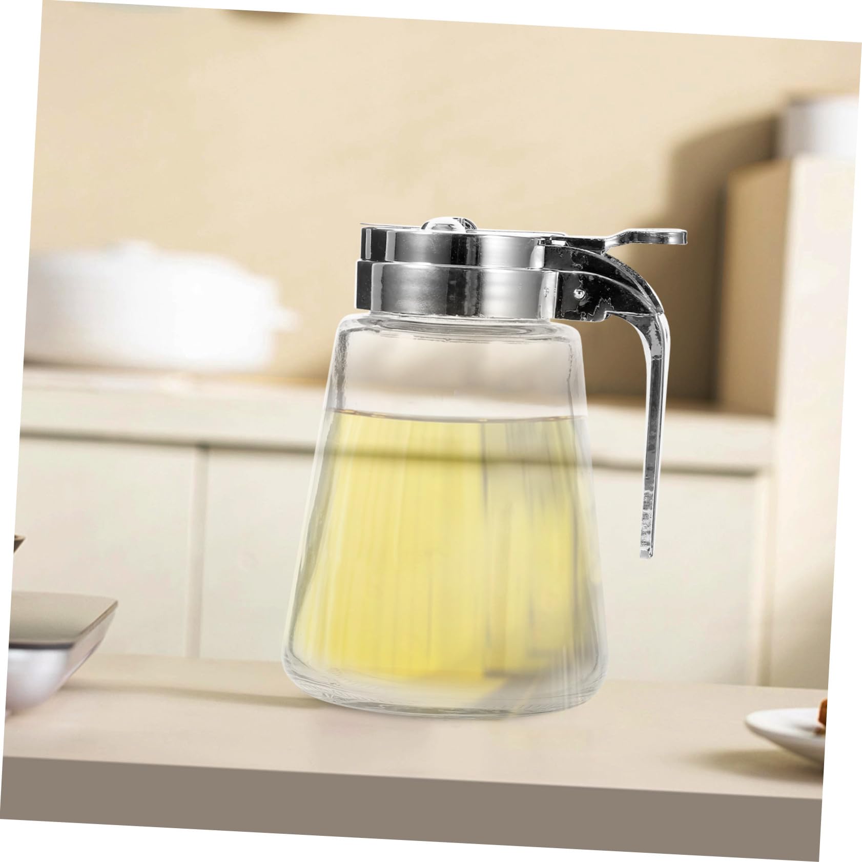 Essigspender Glas 2 Stück 300 Ml Auslaufsicher für Haushalt und BBQ mit Tropfschutz