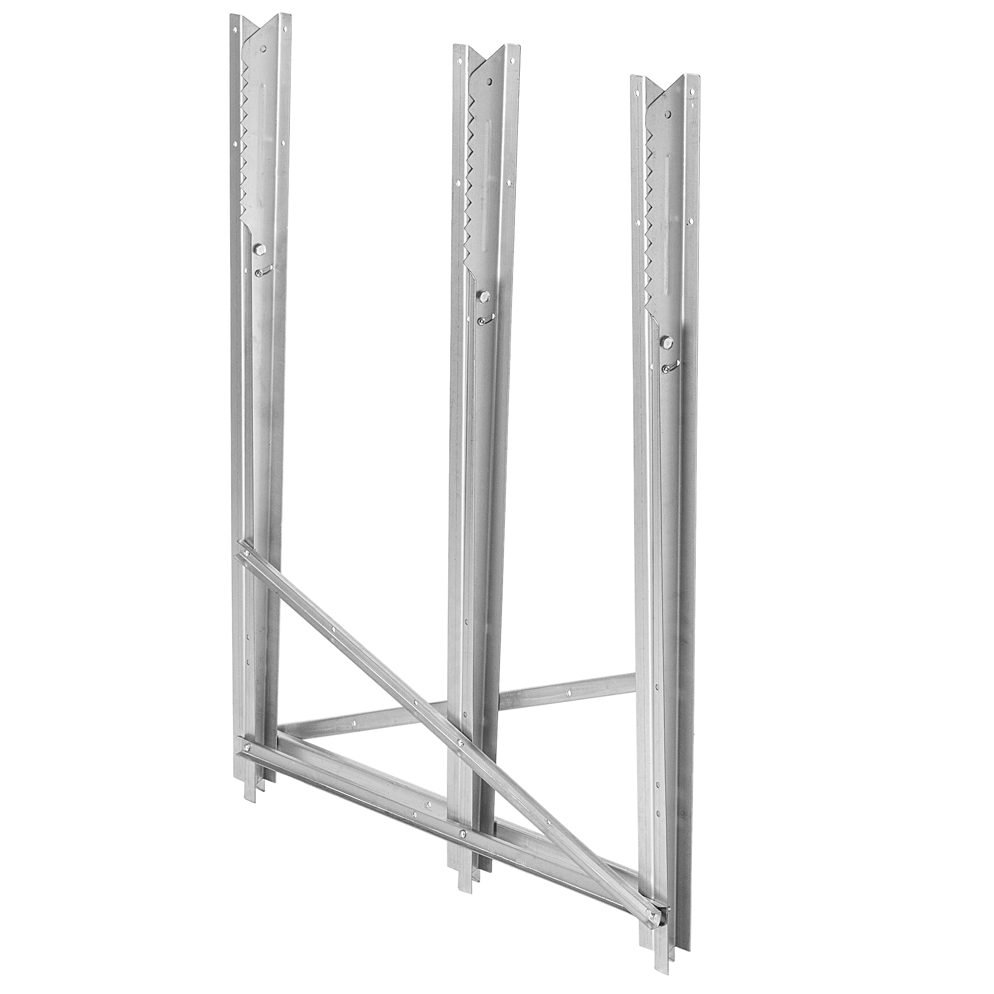 KADAX Cavalletto pieghevole per motosega, cavalletto pieghevole in acciaio, supporto in legno pieghevole, portata fino a 150 kg, telaio per segare legna da ardere, cavalletto pieghevole