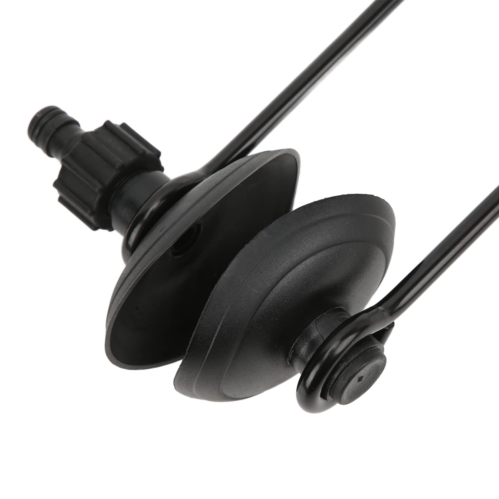 aqxreight Moteur de Rinçage, Manchons de Rinçage de Moteur de Bateau Fort Pouvoir de Nettoyage Tube Unique Tête Ronde Universel