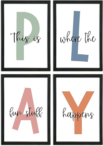 Miniatura 13 de YWJKWLGS Decoración de pared de safari para bebé, 16 x 11 pulgadas, juego de 3 lindos animales, jirafa, elefante, león, letrero de madera enmarcado