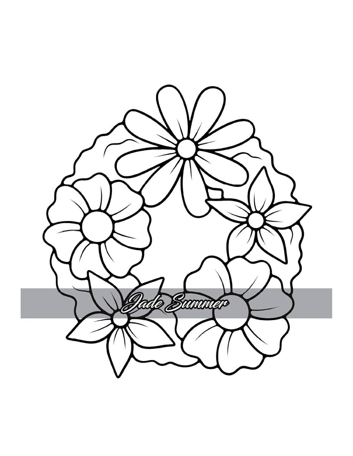 Simple Coloring Book: Easy, Bold, and Large Print Designs for Adults, Teens, Seniors, and Beginners (Easy Coloring Books) - Image 33