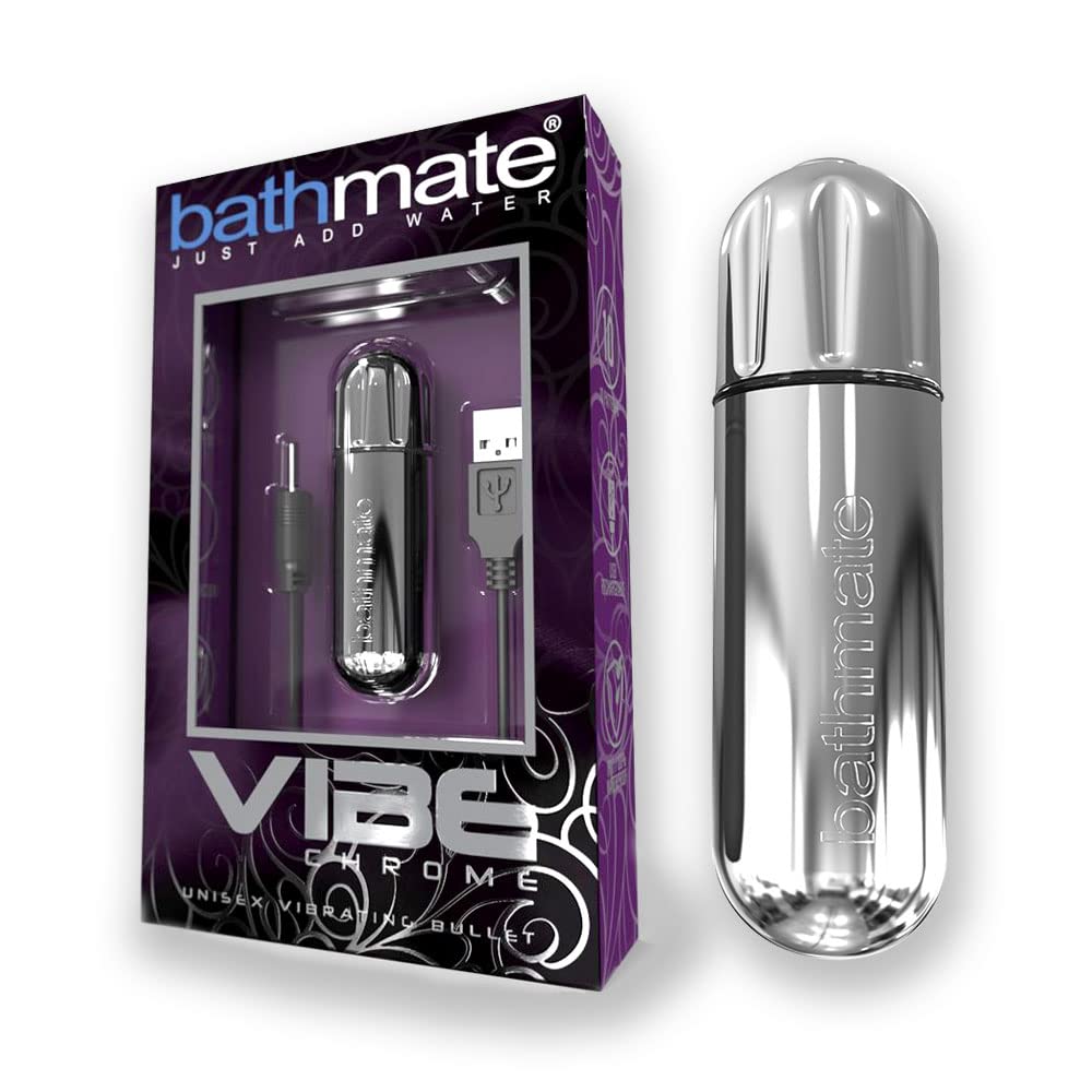 Bathmate Vibe Bullet Vibratore D'argento Taglia unica