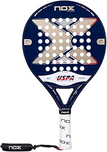 Padel Racket AT10 By Agustin Tapia 2024 | Luxury Series Teardrop Pala Padel | EOS Flap Aerodynamics & Custom Grip Technology | 18K Aluminized Carbon With MLD Black Eva Core | Advanced Pala De Padel - View #6