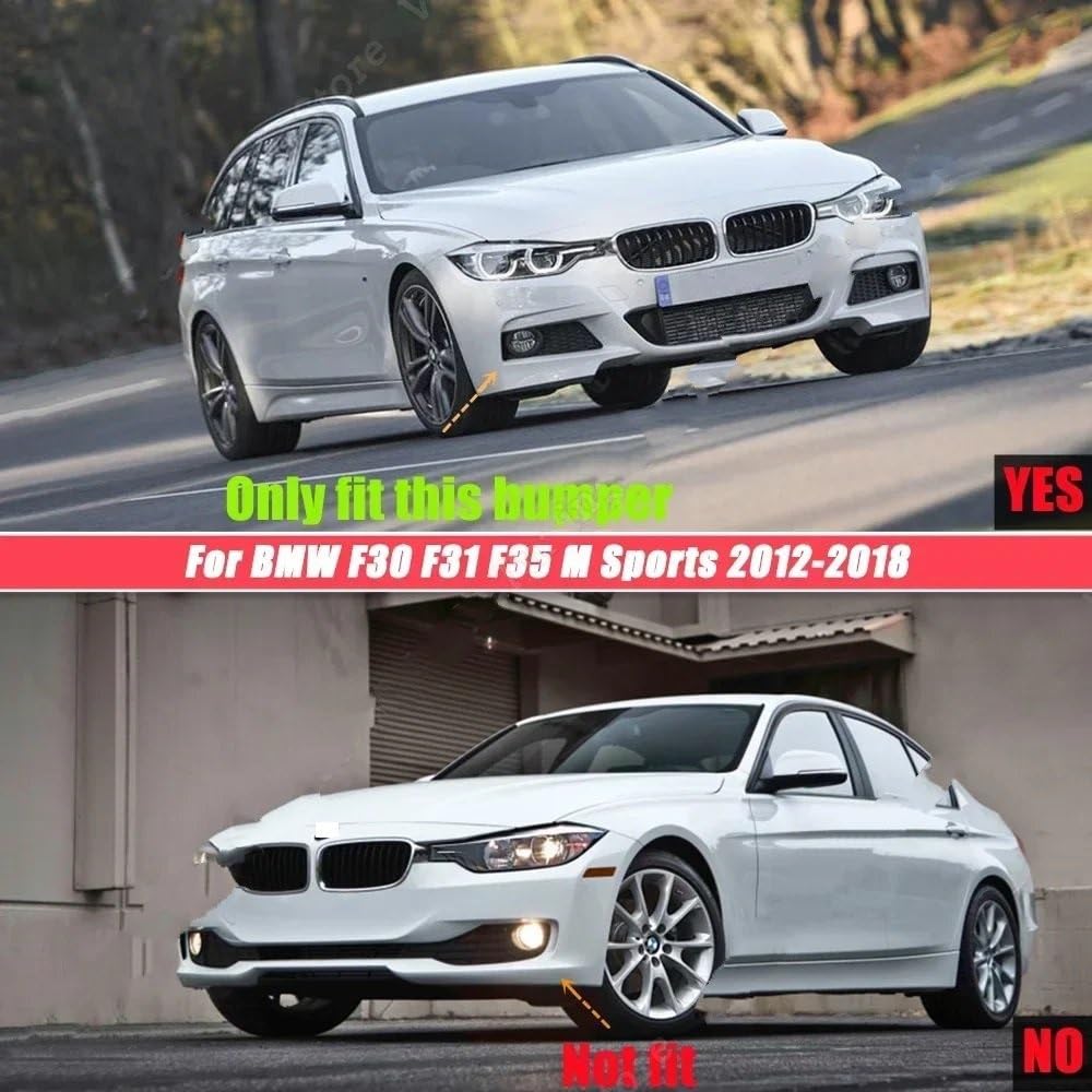 Do BMW 3 Series F30 F31 F35 M Sports Przedni zderzak