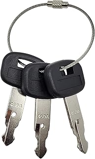 RC411-53933 RC461-53930#459A Lgnition Keys Replacement for Kubota Mini Excavator Backhoe Skid Steer Track Loader KX41-3 KX71-3 KX91-3 KX121-3 KX161-3 L39 L45 L47 L48 (3 Pack)