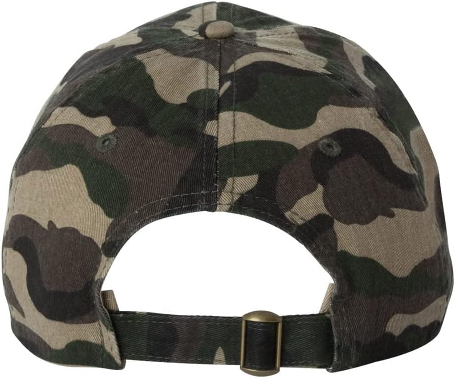Joe's USA Classic Cotton Adjustable Low Crown Cotton Baseball Cap-VC300A Green Camo