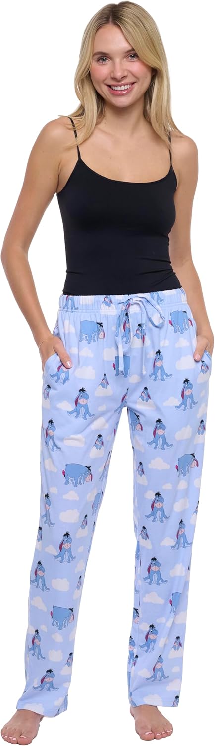 Disney Womens Lounge Pants Pajama Bottoms All Over Print Cotton - Image 6