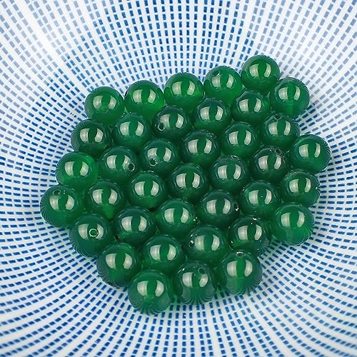 FBA, Green Agate, 6mm, 1