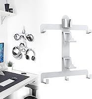 Vista 1 de Sehawei Soporte de pared para PS VR2, PS VR2, soporte de montaje en pared todo en 1, soporte de almacenamiento de acero resistente, para almacenar