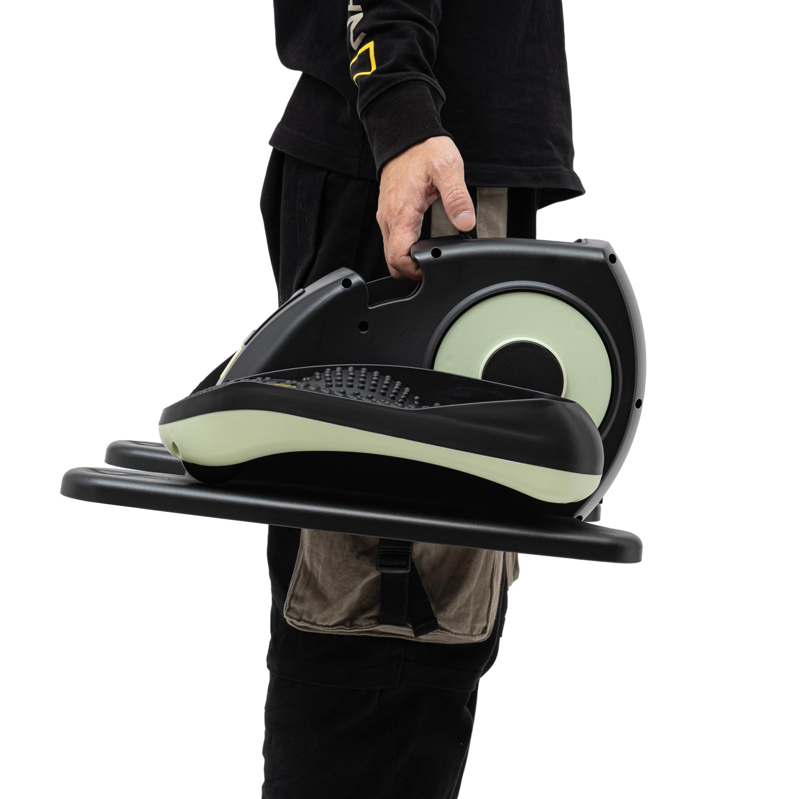 Under Scrivania ellittica, mini cyclette, velocità regolabile con telecomando e display LCD, pedale elettrico seduto per ufficio domestico