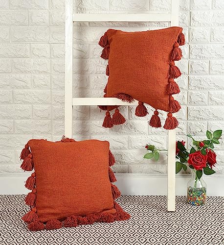 Best Decorative Cushion Covers: Cotton vs Velvet 69 HOMADORN Luxury Cotton Handmade Decorative Boho Throw Pillow Cove...