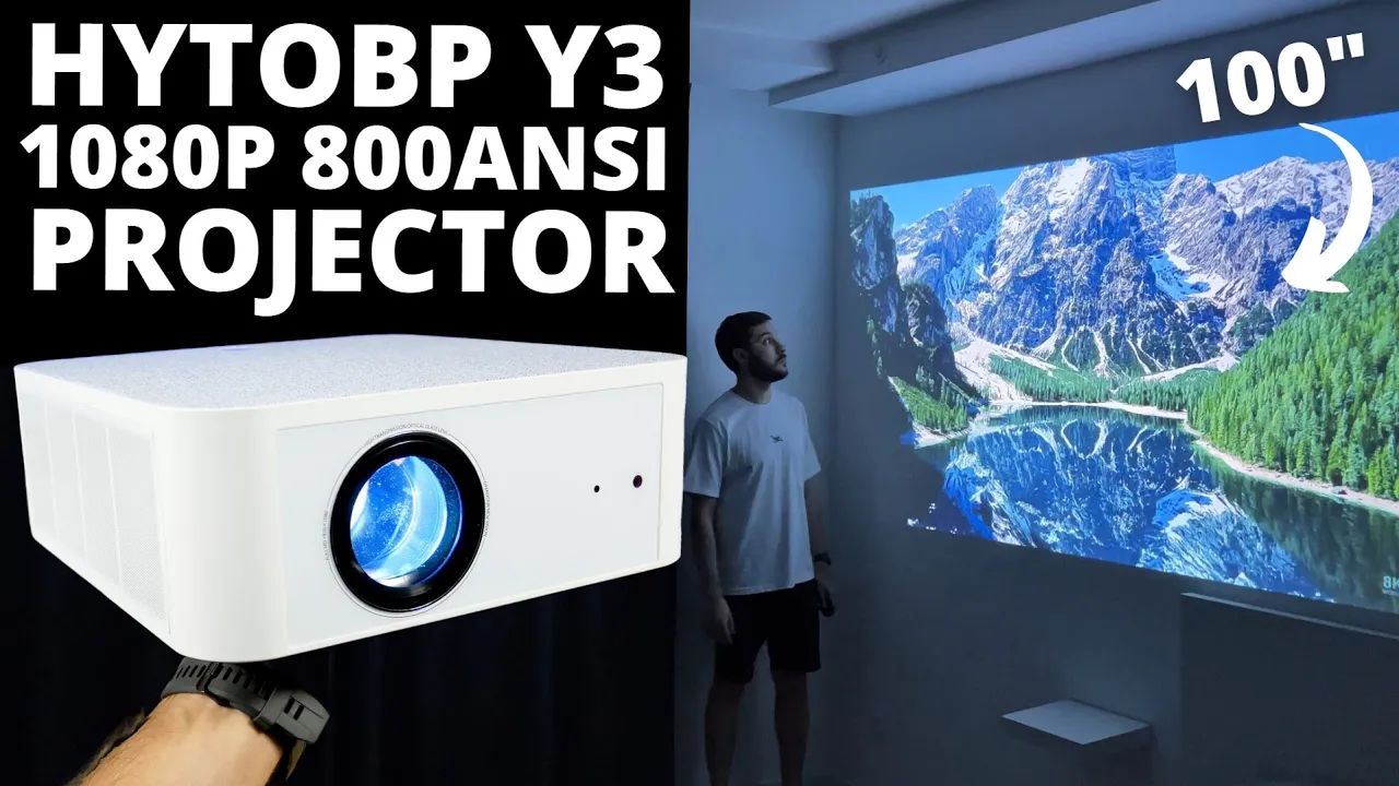 Watch Is It a Good Home Theater Projector? HYTOBP Y3 REVIEW on