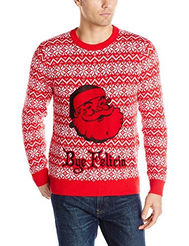 Alex Stevens Men's Bye Felicia Ugly Christmas Sweater