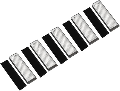 5PCS Vacuum Filters For DEEBOT For OZMO 920 950 For T8 For T9 For T5 For N5 For N7 For N8+ For N8 Pro Plus DX55 DX93 DJ65, Plastic Replacement Parts