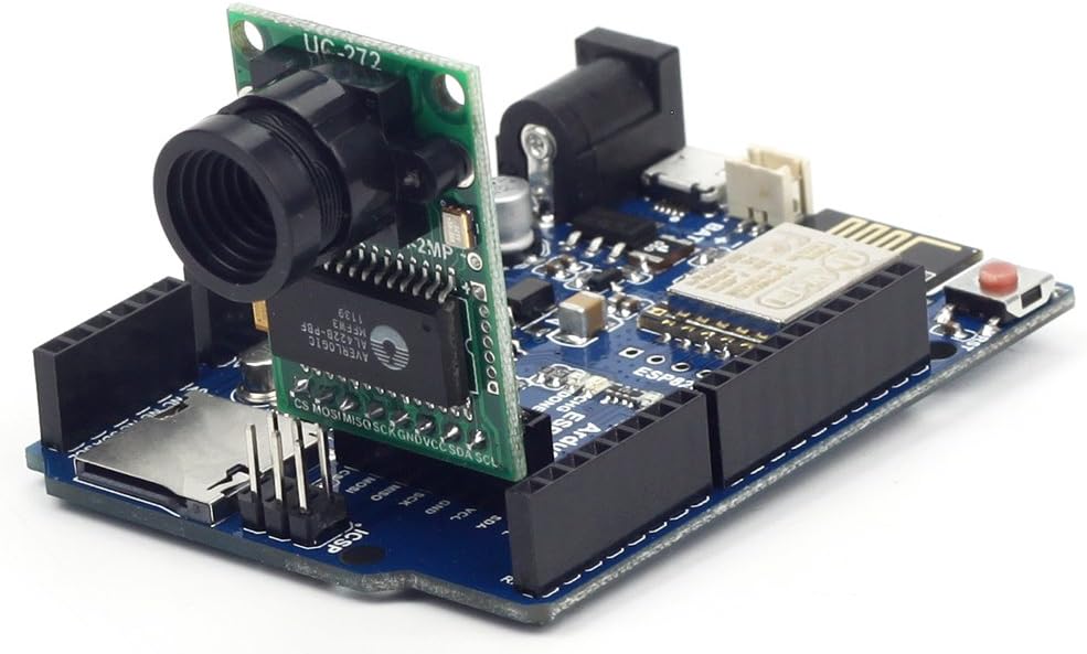 Arducam ESP8266 Board and OV2640 Mini Module Camera Shield Compatible with Arduino UNO R3