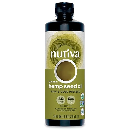 Aceite de cáñamo orgánico Nutiva