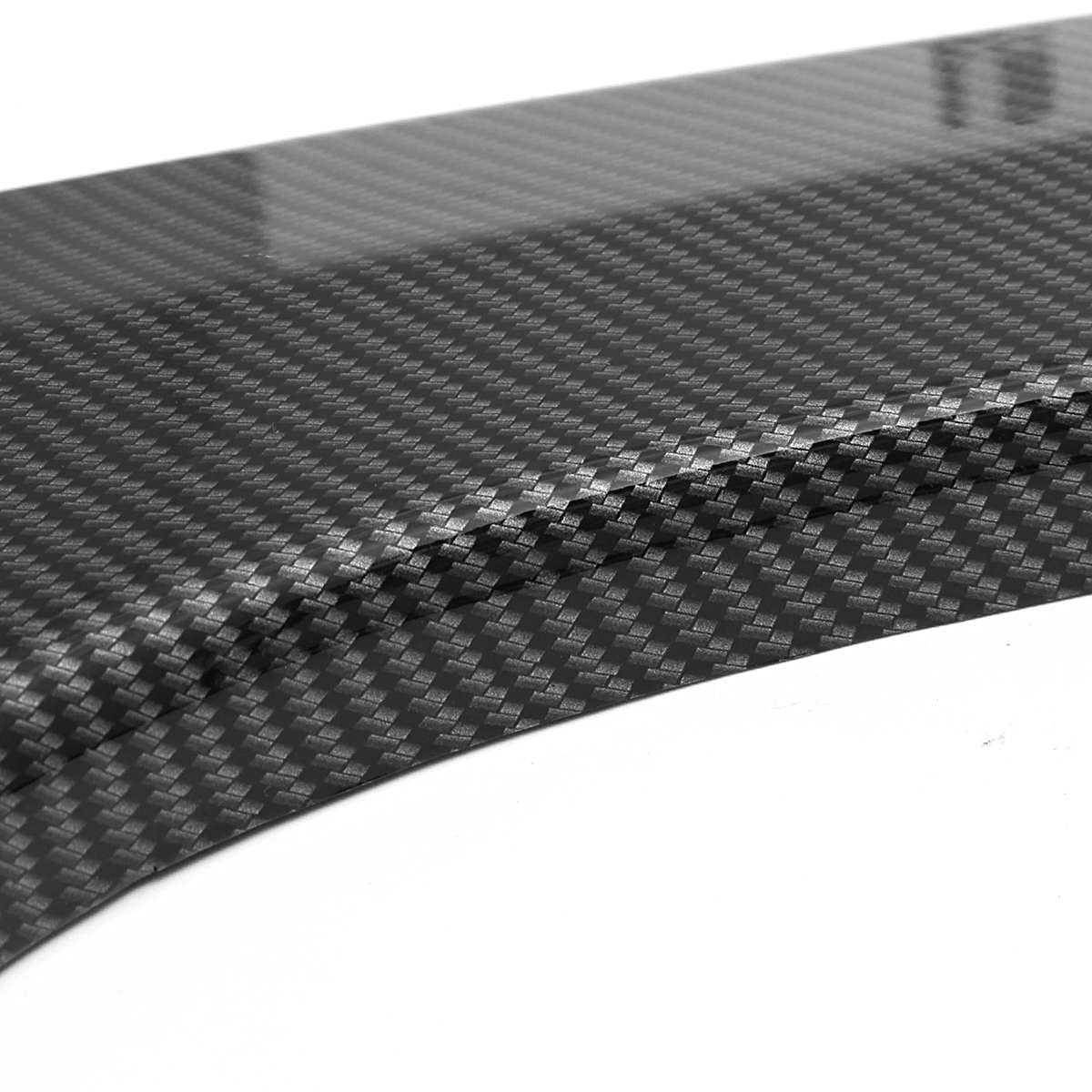 Auto Carbon Fiber Style Universal Winglet Typ Auto Frontstoßstange Lip Diffusor Deflektor Spoiler Splitter Canard Lip Body Kit Stoßstangenlippenabweiser