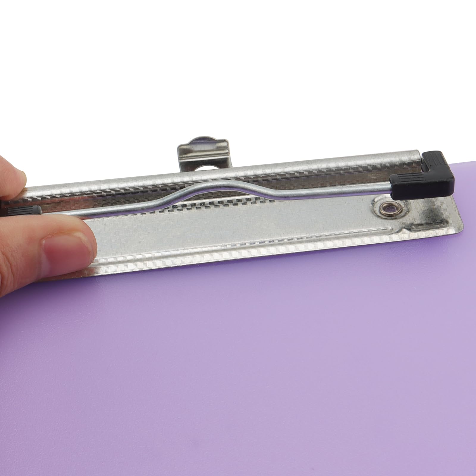 MOUYAT 15 Pack A5 Clipbboard, 22.5 x 15.7cm Transparent Plastic A5 Clipbboard - Image 4