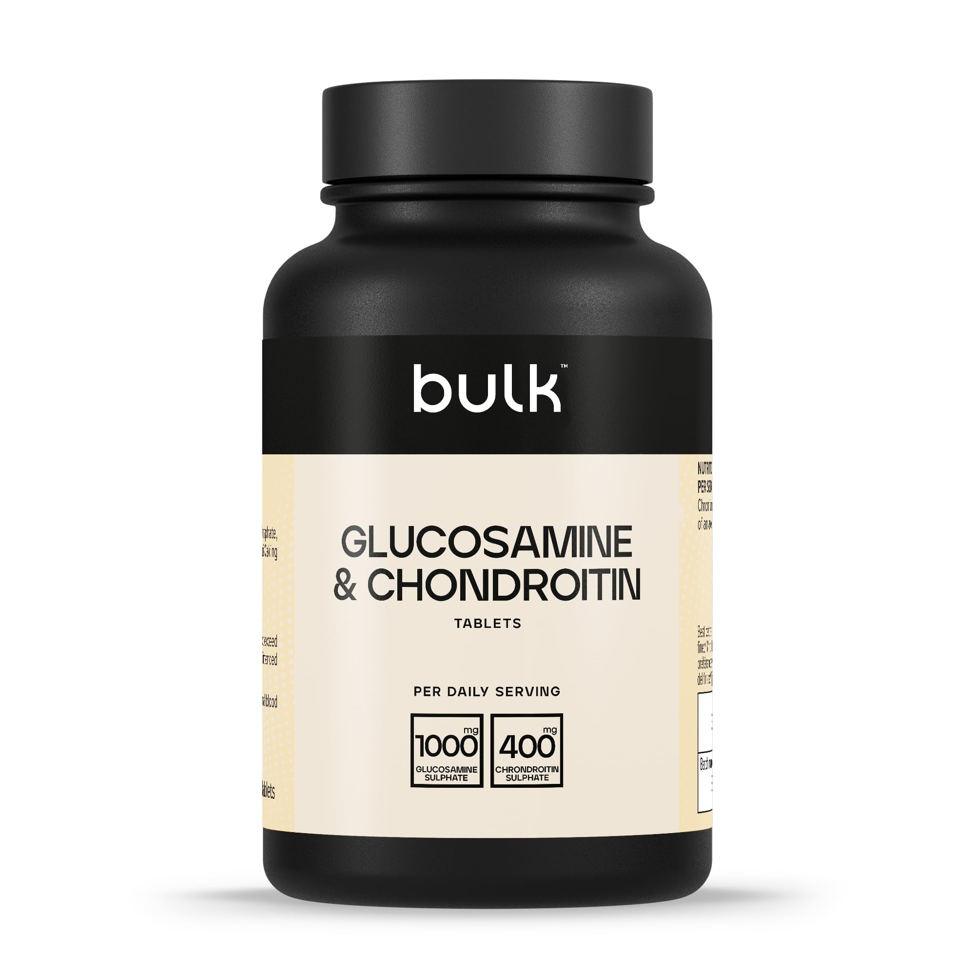 Bulk Glucosamin- und Chondroitin-Tabletten, 700 mg, Packung mit 270 Stück, Verpackung kann variieren