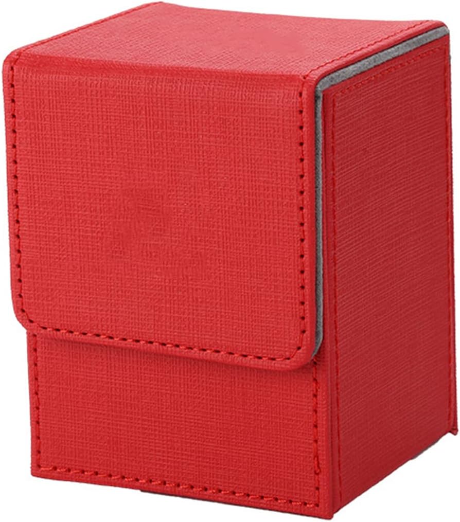 デッキケース トレカケース 縦入れ マグネット Pu レザー 100枚 スリーブ対応 遊戯王 ポケモン デュエマ