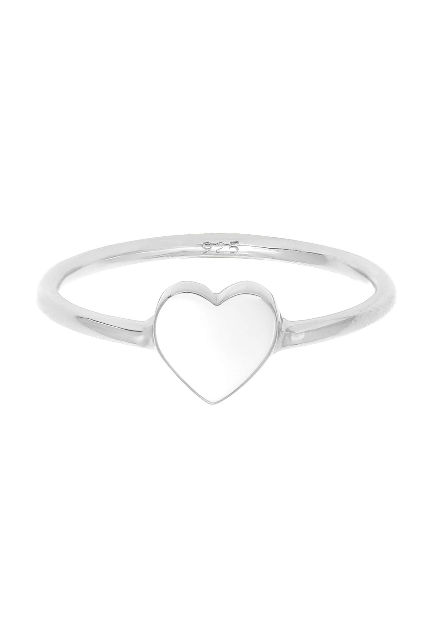 Elli Ring Damen Herz Liebe Filigran 925 Silber