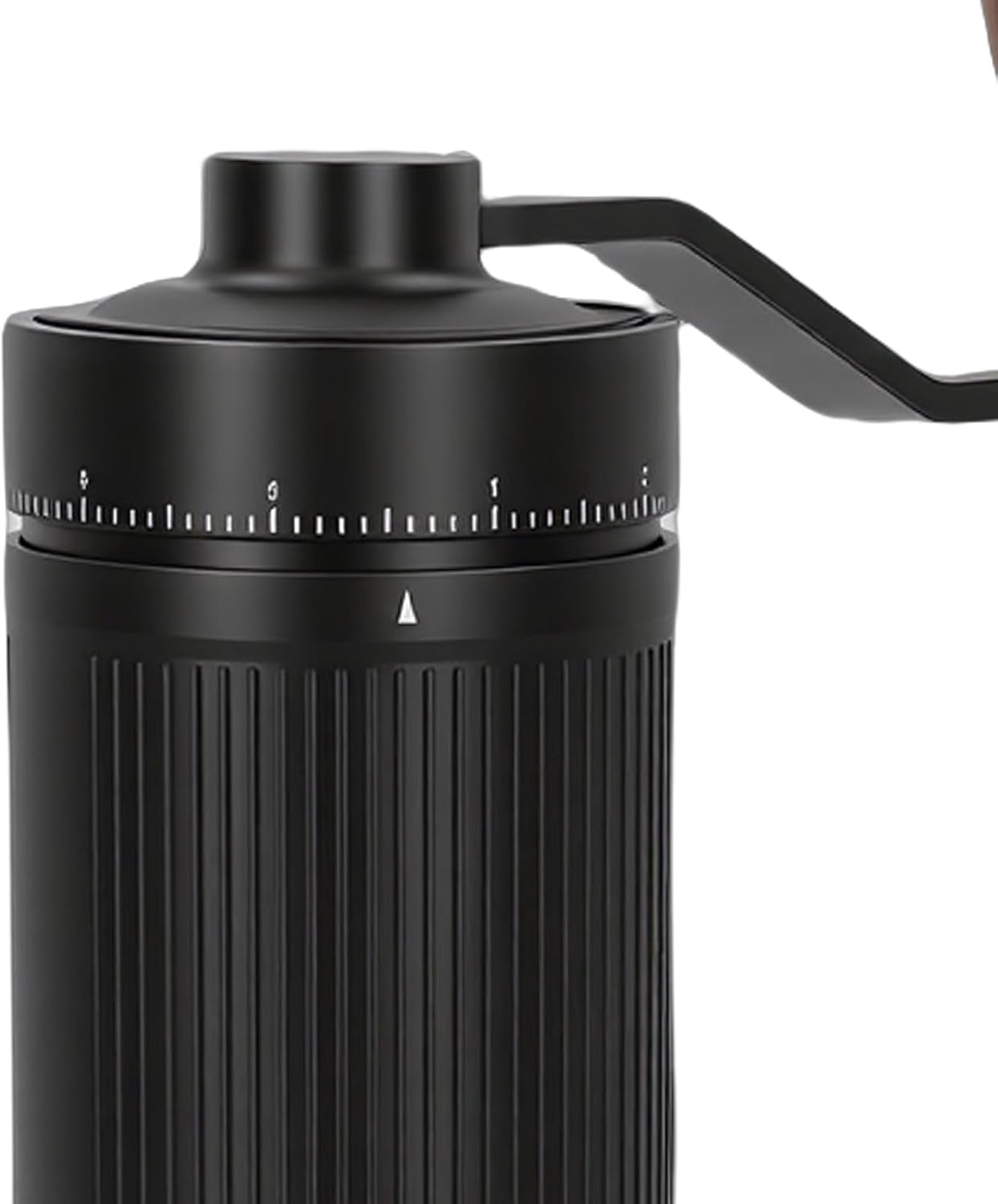 Yosoo Manual Coffee Grinder, 49 Gears Adjustable 7 Point Burr Core Portable Mini Hand Coffee Bean Grinder for Home Office