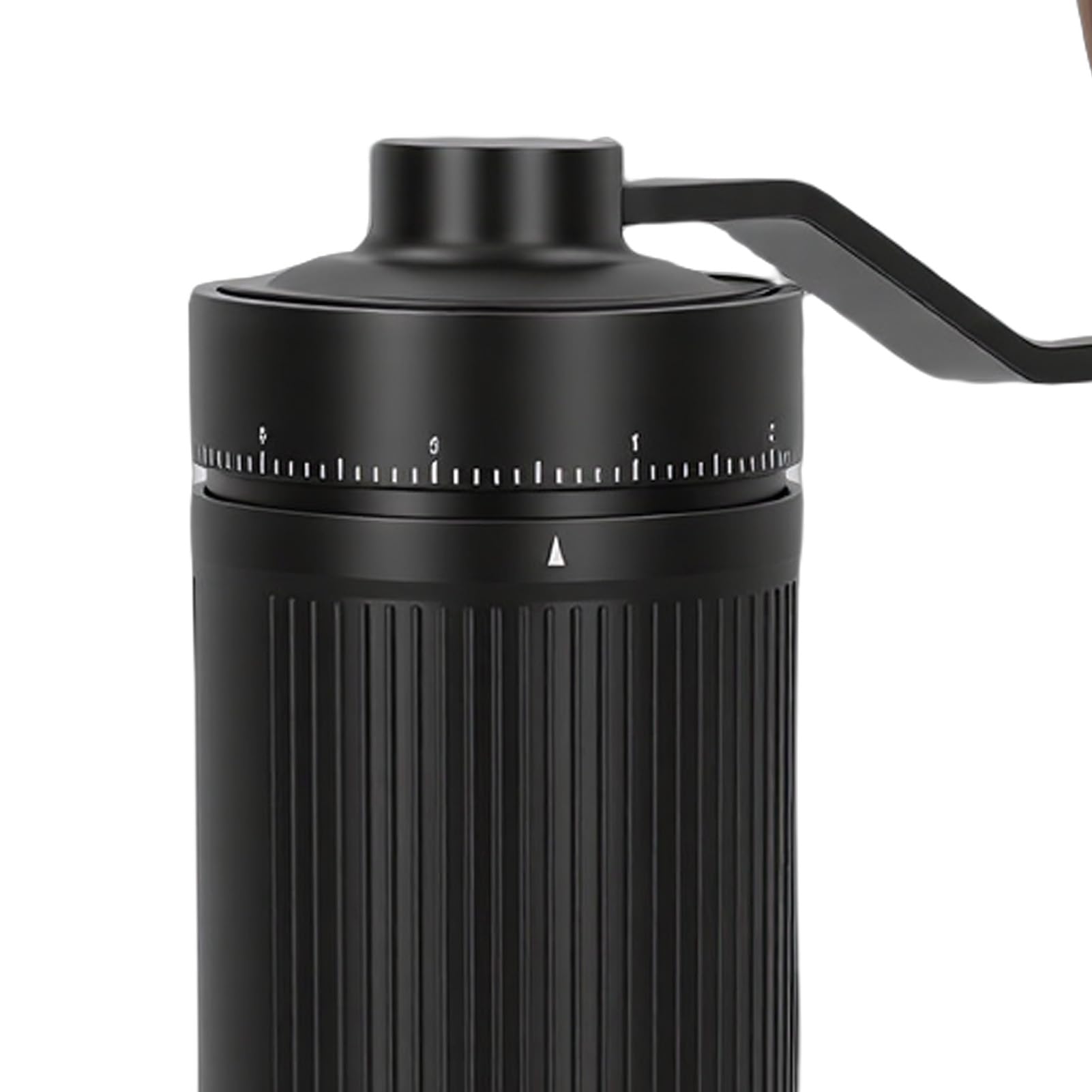 Molinillo de café Manual, 49 Ajustes Regulables con Muelas de Aleación de Aluminio de Grado Aeronáutico y Acero Inoxidable, Diseño Compacto y Portátil para Espre