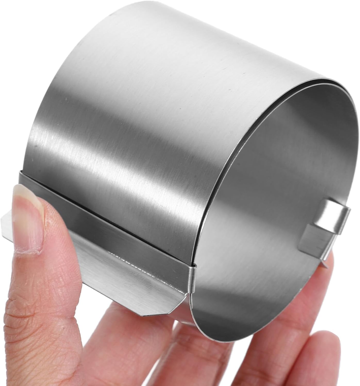 Adjustable Stainless Steel Mousse Ring Small round Cake Mold Baking Tool for Pastry Decoration and DIY Dessert Making