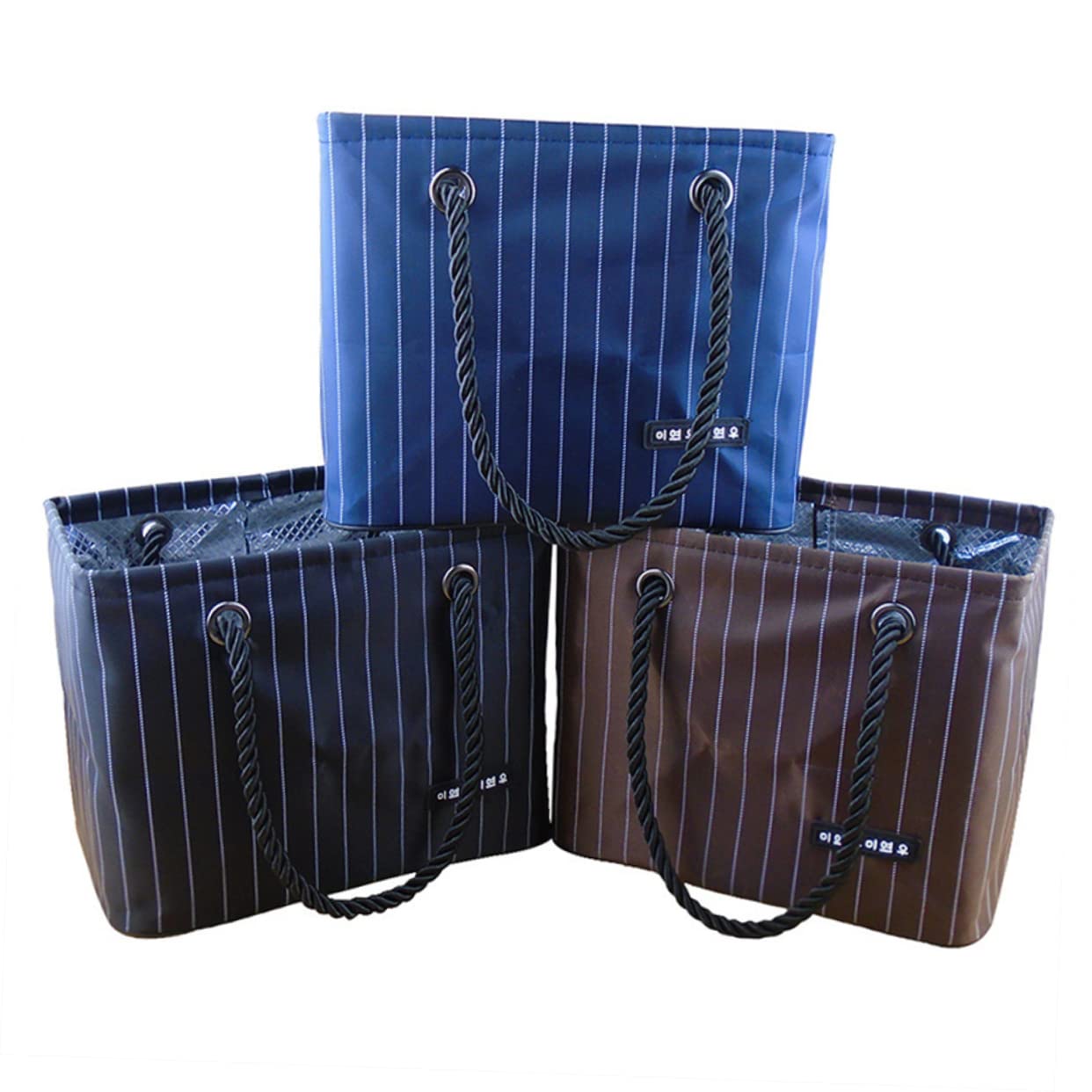PLAFOPE Bolsa de Ducha Oxford Gran Capacidad y Diseño Transpirable para Baño y Aseo