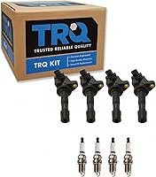 Vista 27 de Kit de Bobina de Encendido y Bujía de TRQ 8 Piezas Bujías de Iridio Compatibles con Toyota Tacoma 2005-2014 4Runner 2010 Tacoma 2015-2021