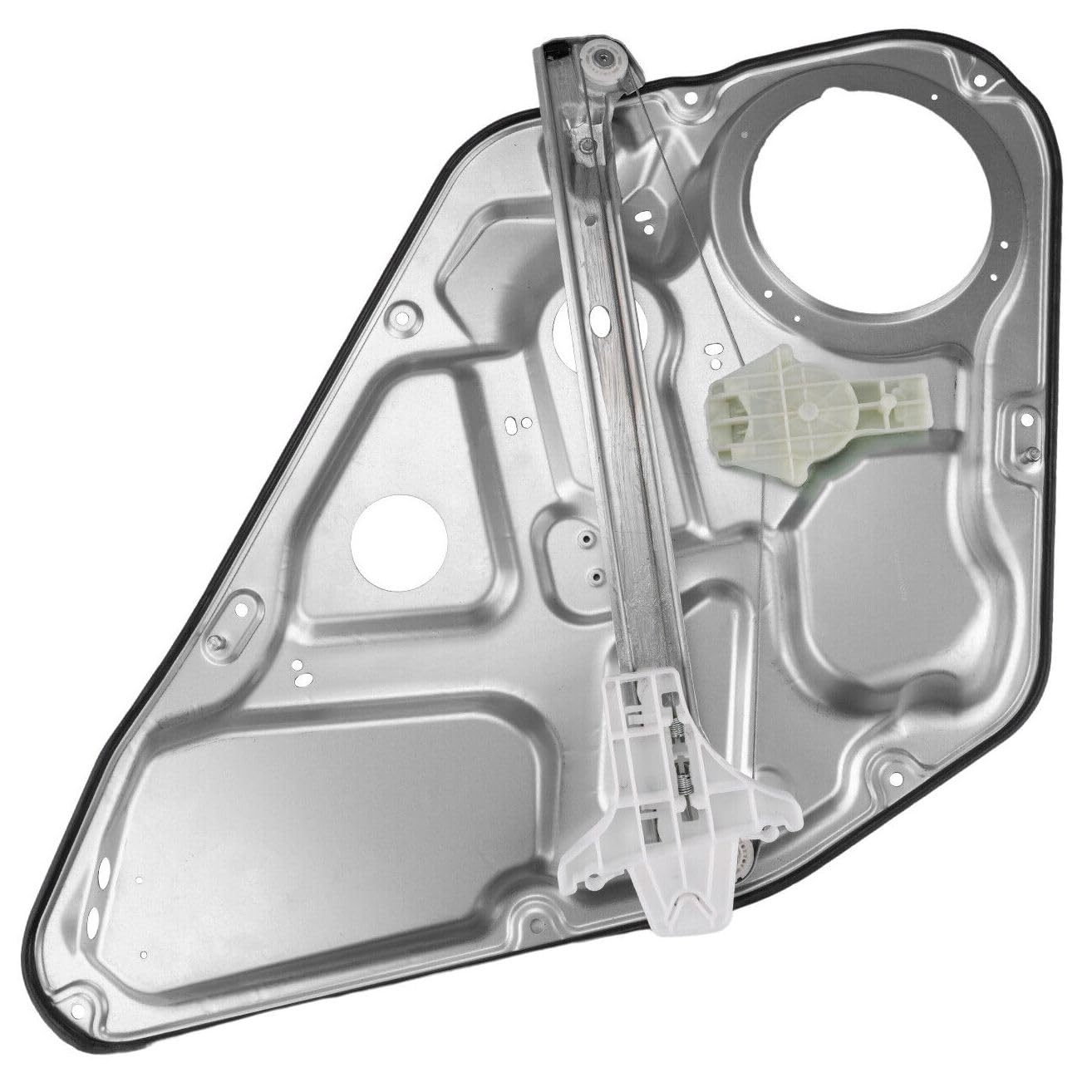 Rear Left Car Window Regulator W/Panel Metal and Plastic Driver for Hyundai for Sonata 2.4L/3.3L 2006-2010 Bolt on-Attachment Type Electric Power-Operation