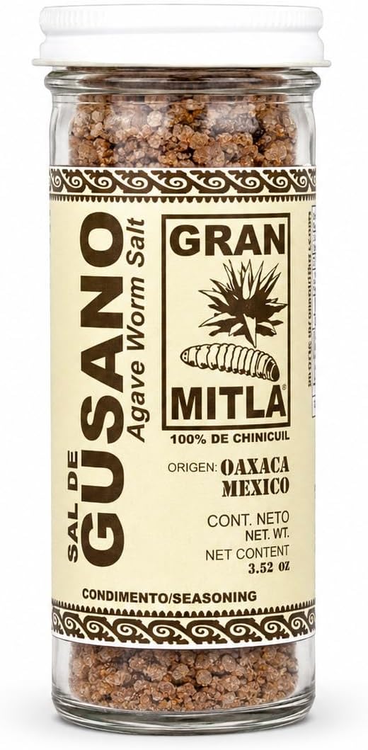 Gran Mitla Sal de Gusano Worm Salt 100 Gram Jar 3.52 oz