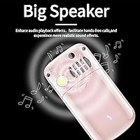 Vista 7 de 2G GSM Flip Phone for Seniors, 2.8 inch Main Screen and 1.77 inch External Screen Dual SIM Unlocked Flip Cell Phone with 1200mAh Battery