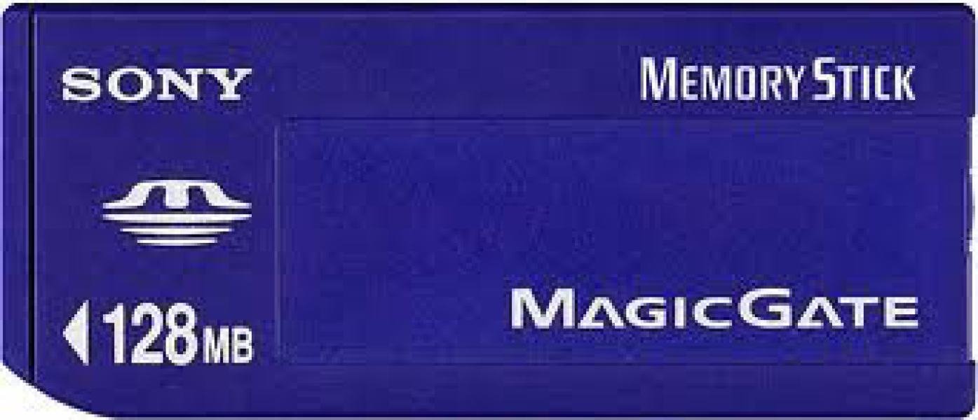SONY Carte Memory Stick (MS) MagicGate Carte Mémoire Flash 128 Mo