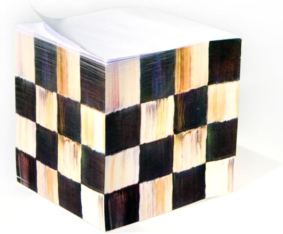 MacKenzie-Childs Courtly Check Sticky Note Pad