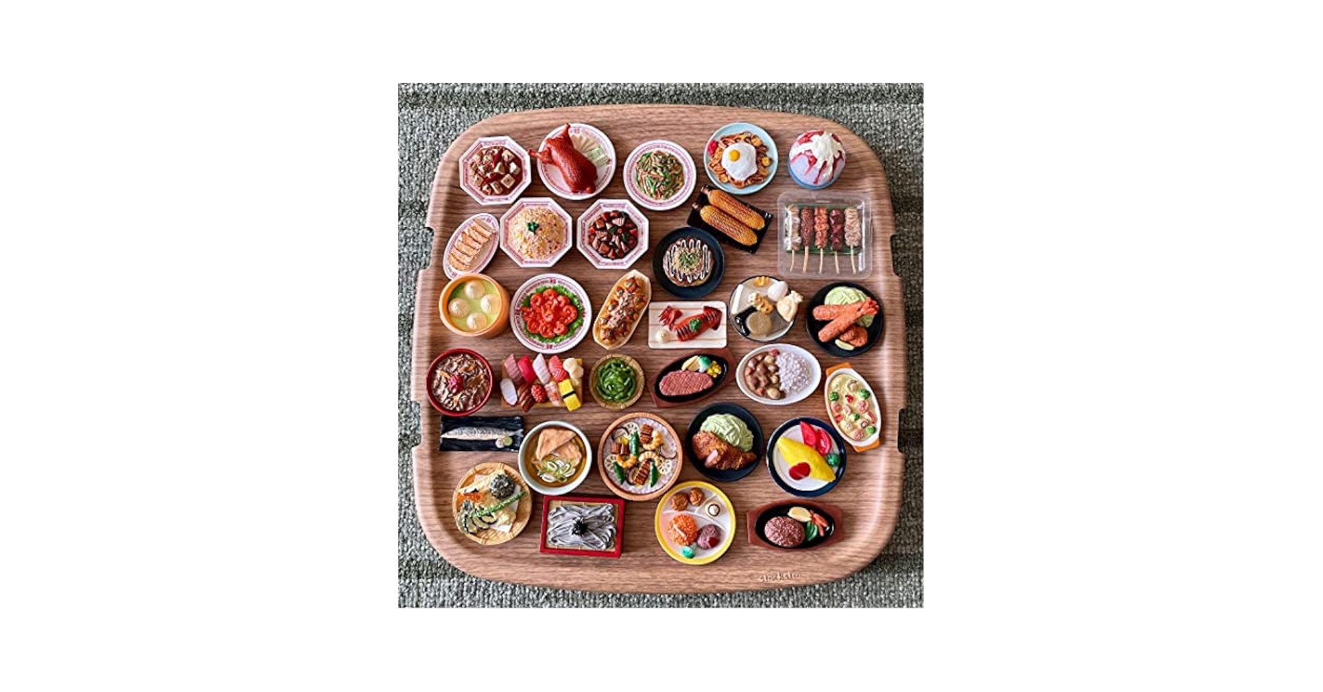 Amazon.co.jp: 全32種コンプリート ミニチュア食品フィギュア