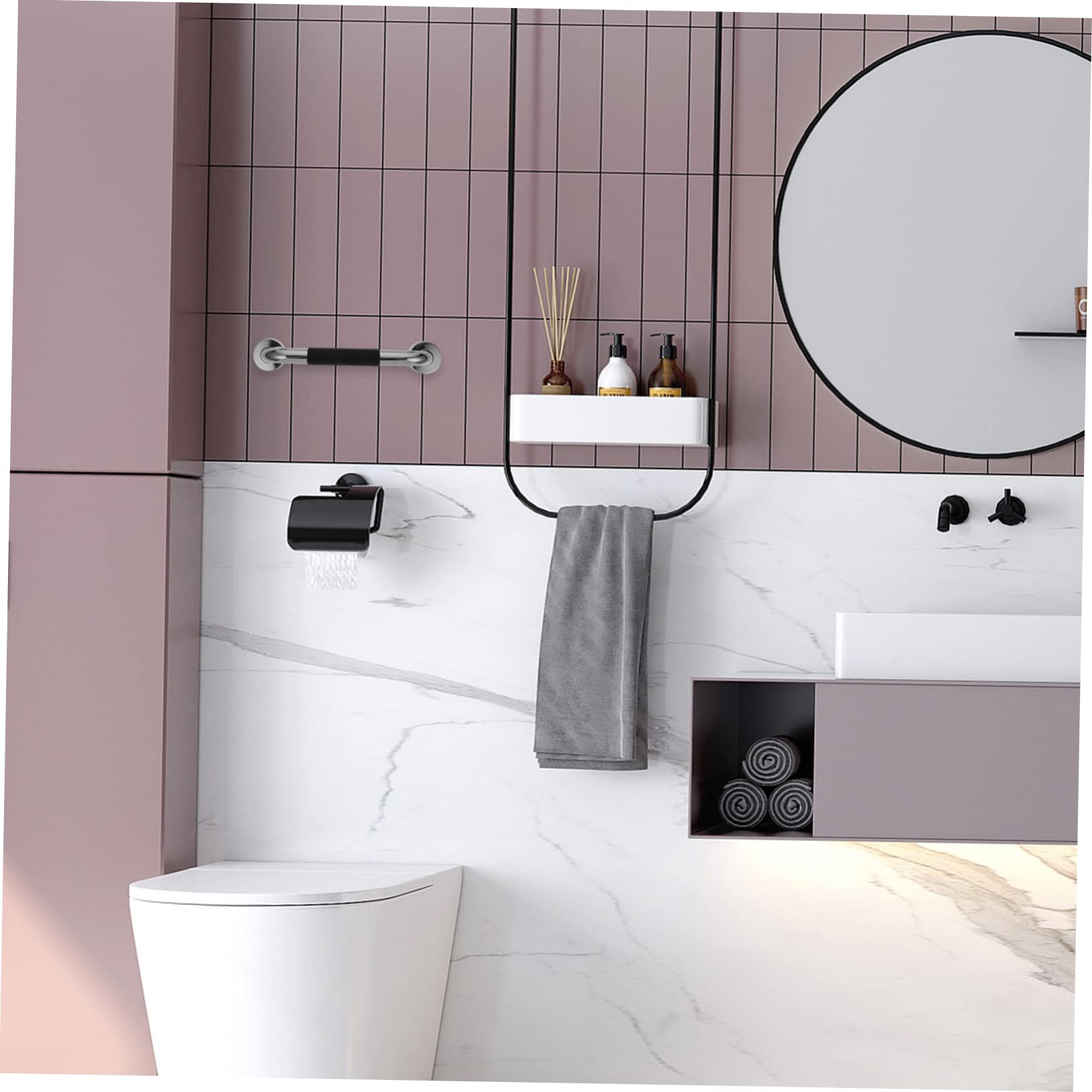 Healeved Barre Di Sostegno Per Bagni Accessibili Barre Di Sostegno Per Scale Maniglie Di Sicurezza Per Anziani Disabili