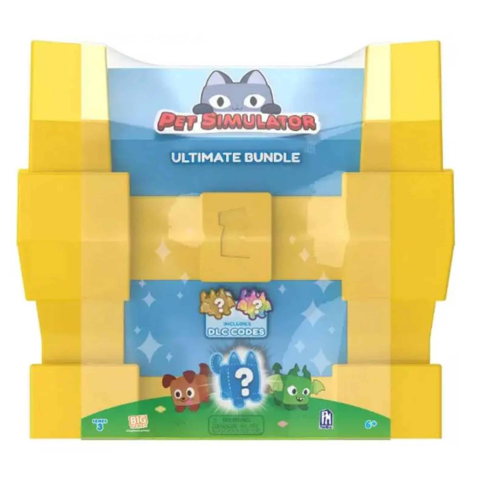Pet Simulator Roblox Series 1,2 & 3 Limited Edition Cube Plush - Lucky Blind Box's, Bundles, Blind Bags & Figures - (Ultimate 10 Piece Treasure Chest Series 3 With Exclusive DLC)