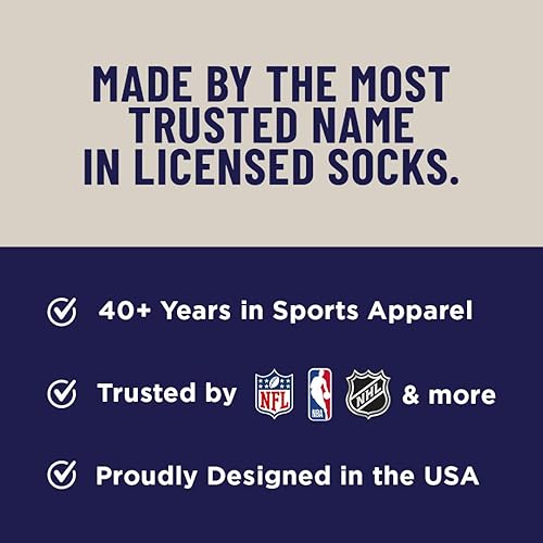 Miniatura 9 de For Bare Feet MVP Crew Sock NFL L