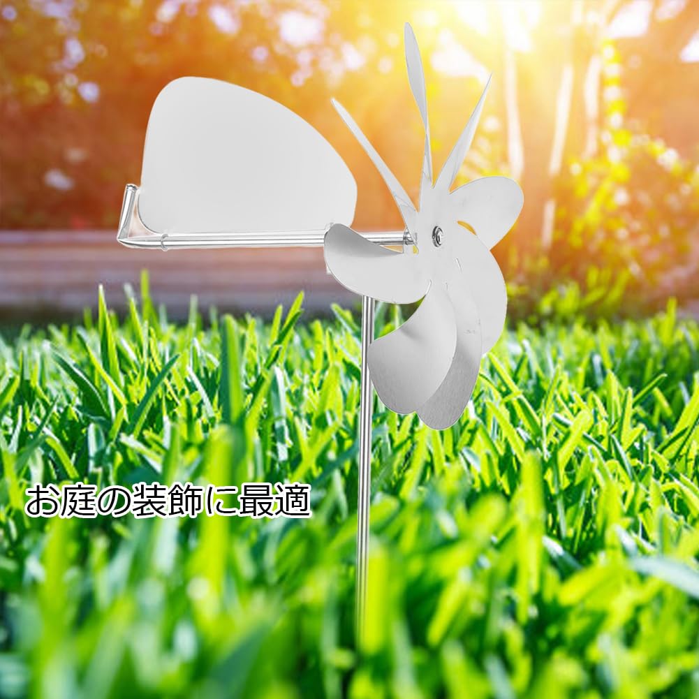 Amazon.co.jp: VGEBY 風見鶏風向計 ステンレス製風見鶏 風向計風車 360