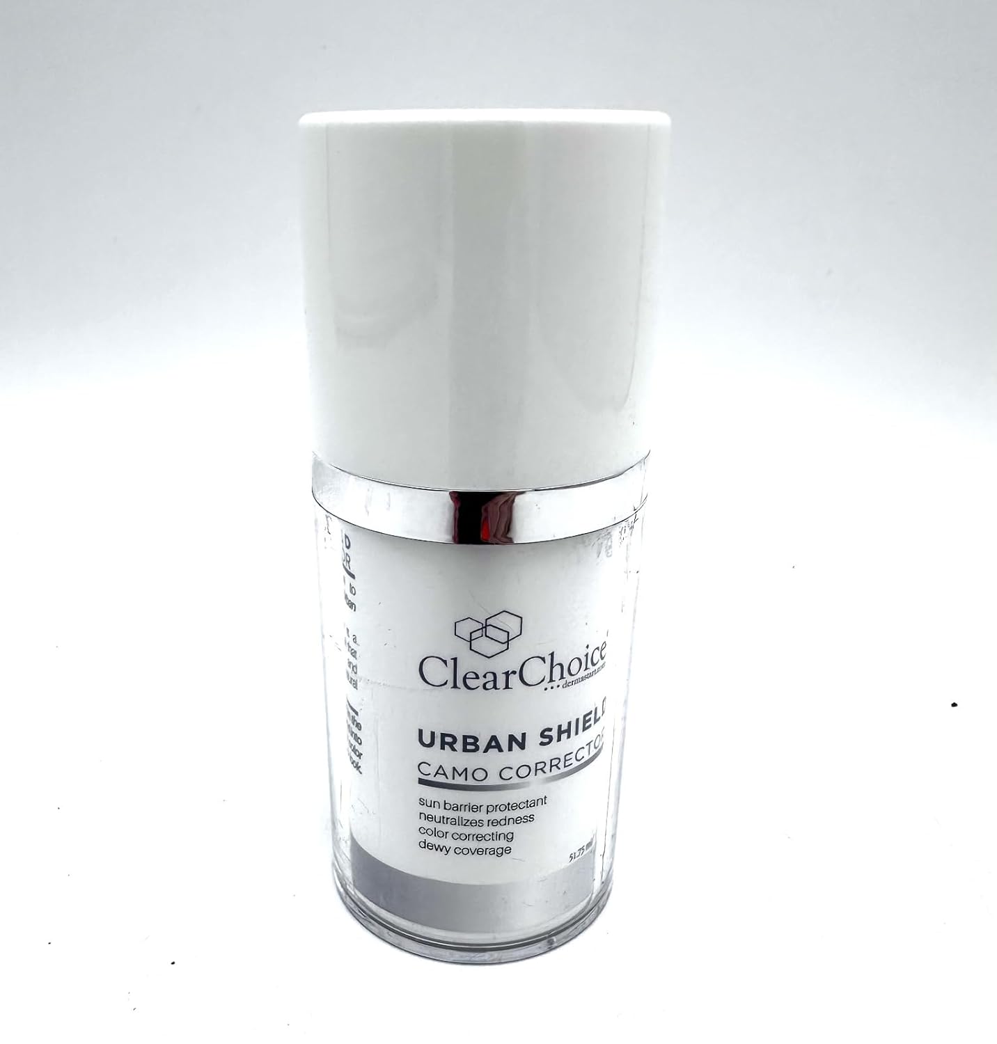Clear Choice Urban Shield Cream Gel – Neutralizes Redness, Color Correcting for Rosacea & Acne, Zinc Oxide Sun Barrier, Antioxidant Protection, Lightweight Dewy Coverage.1.7oz