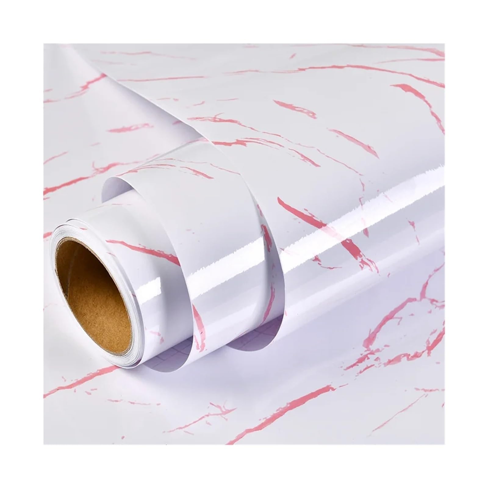 Papier peint marbre adhésif 40cmx10m imperméable pour cuisine