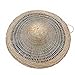 Sunny Hill China Sichuan Traditional Hand-Woven Bamboo Hat with Palm Interlining (Dia.21Inch) Brown