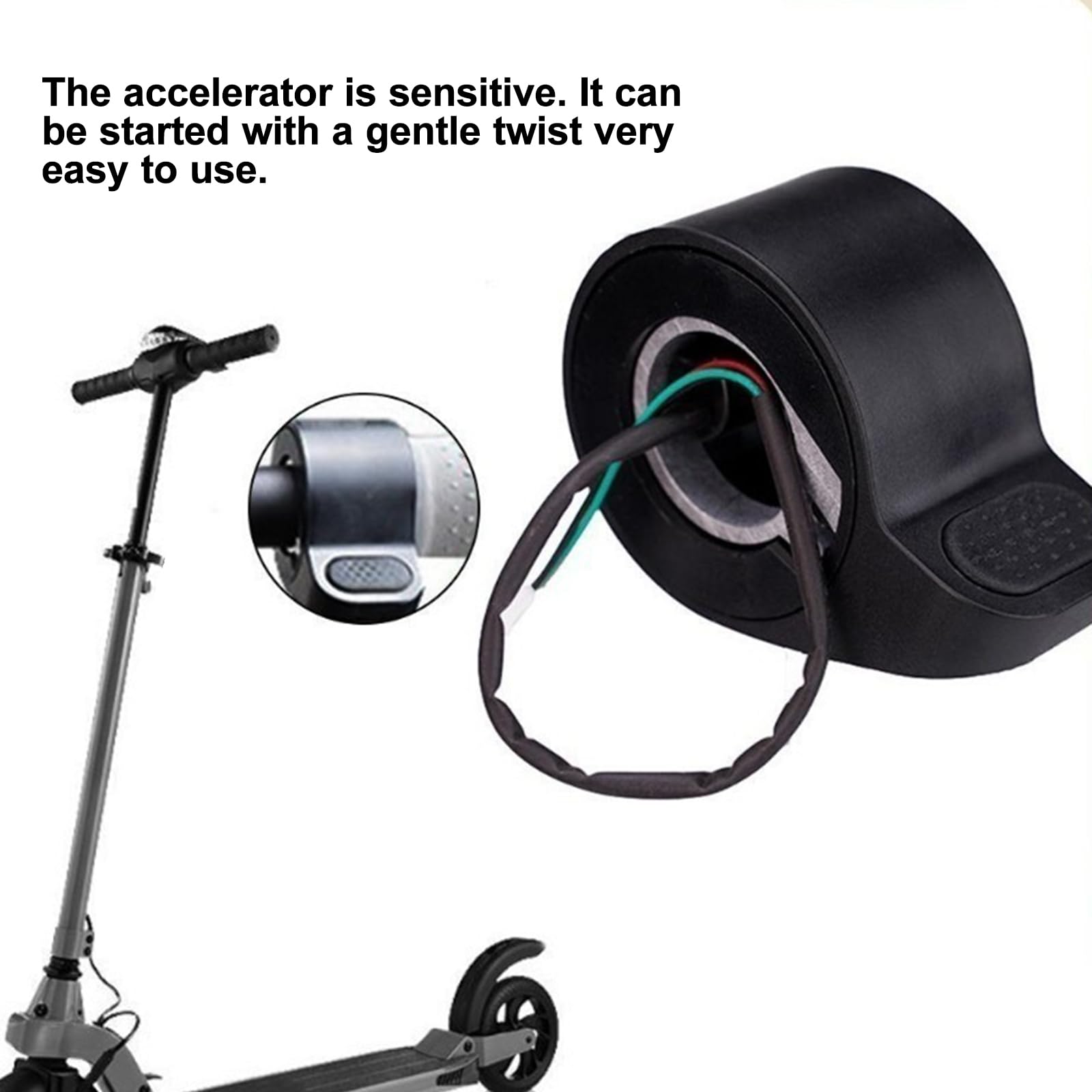 Bouton Interrupteur Avant/arrière Ergonomique Pour Trottinette Ou Vélo électrique – Neuf