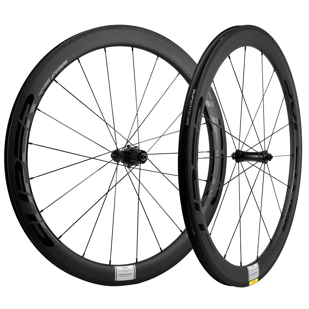 Amazon | SUPERTEAM ホイールセット 700c 50mm クリンチャー カーボン